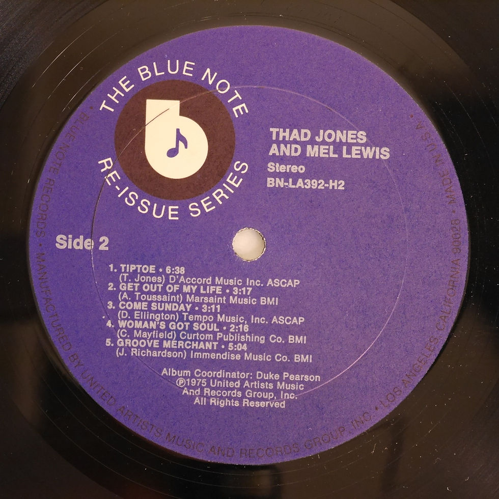 サムネイル： Thad Jones / Mel Lewis (BLU NOTE リイシュー）