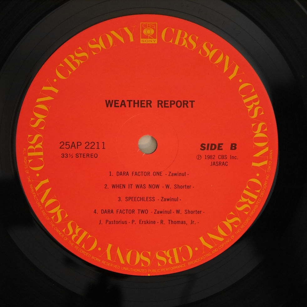 サムネイル： WEATHER REPORT/ ウェザー・リポート