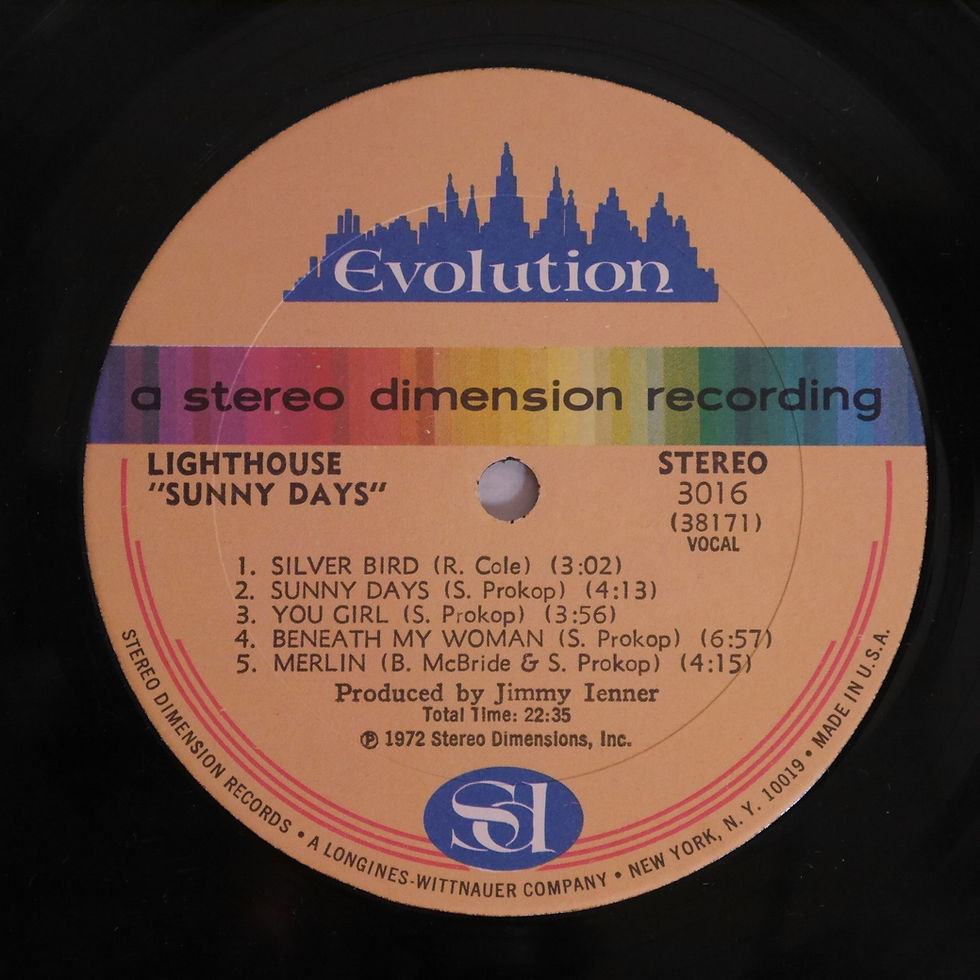 サムネイル： LIGHT HOUSE / SUNNY DAYS