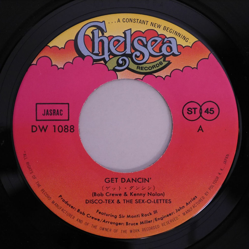 DISCO-TEX AND HIS SEX-O-LETTES / GET DANCING PART. 1&2