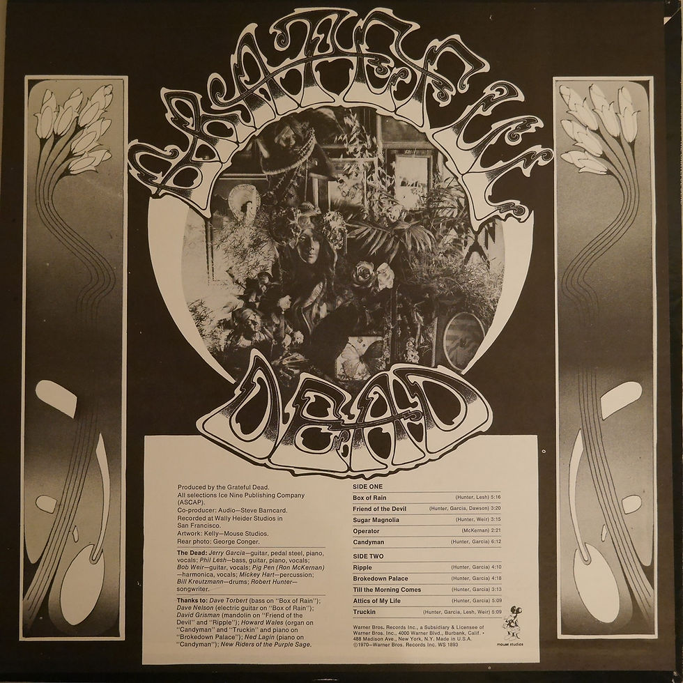 サムネイル： GRATEFUL DEAD / AMERICAN BEAUTY