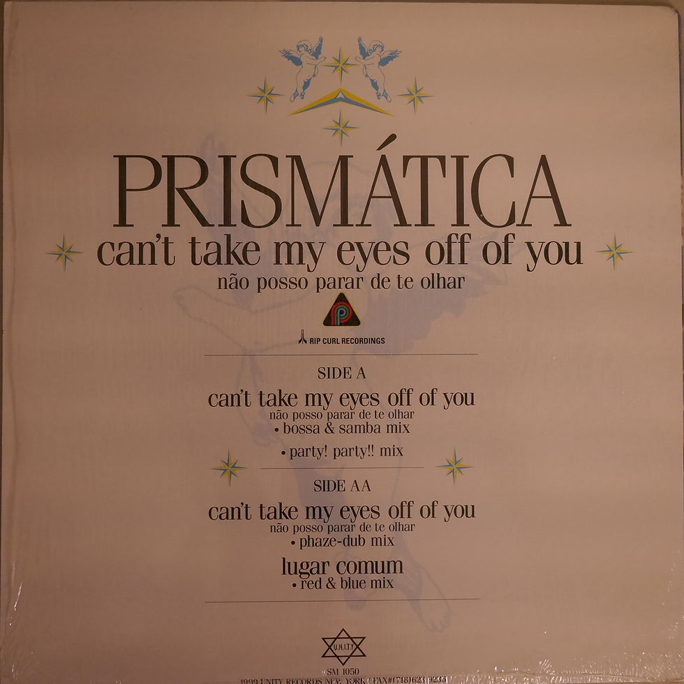 PRISMATICA ／CAN'T TAKE MY EYES OFF OF YOU