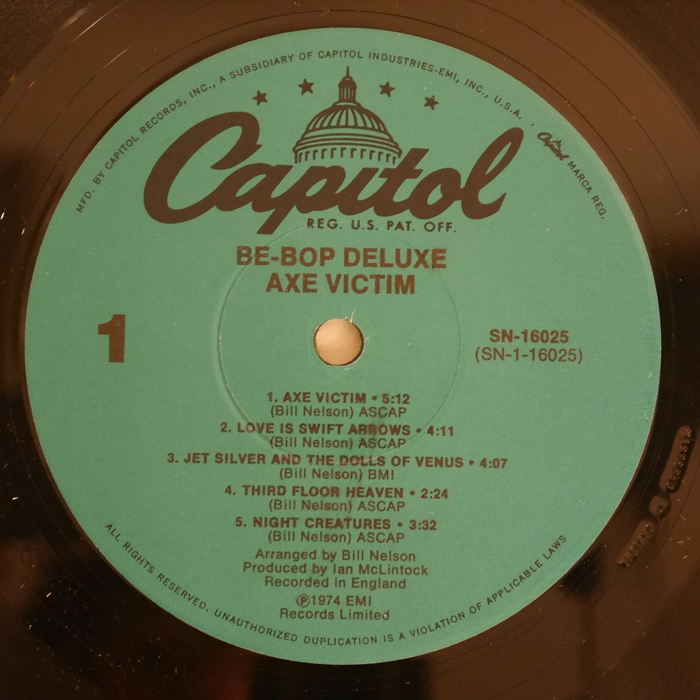 Be Bop Deluxe / Axe Victim