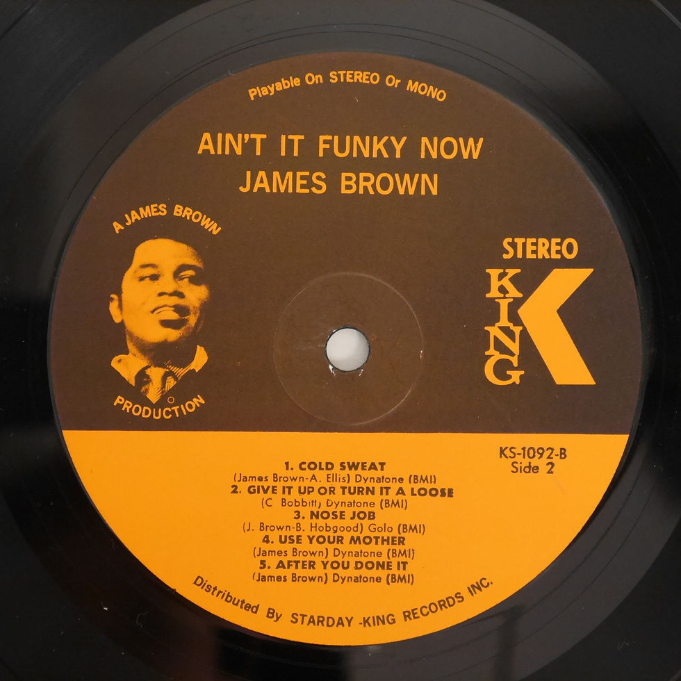 サムネイル： JAMES BROWN / AIN‘T IT FUNKY