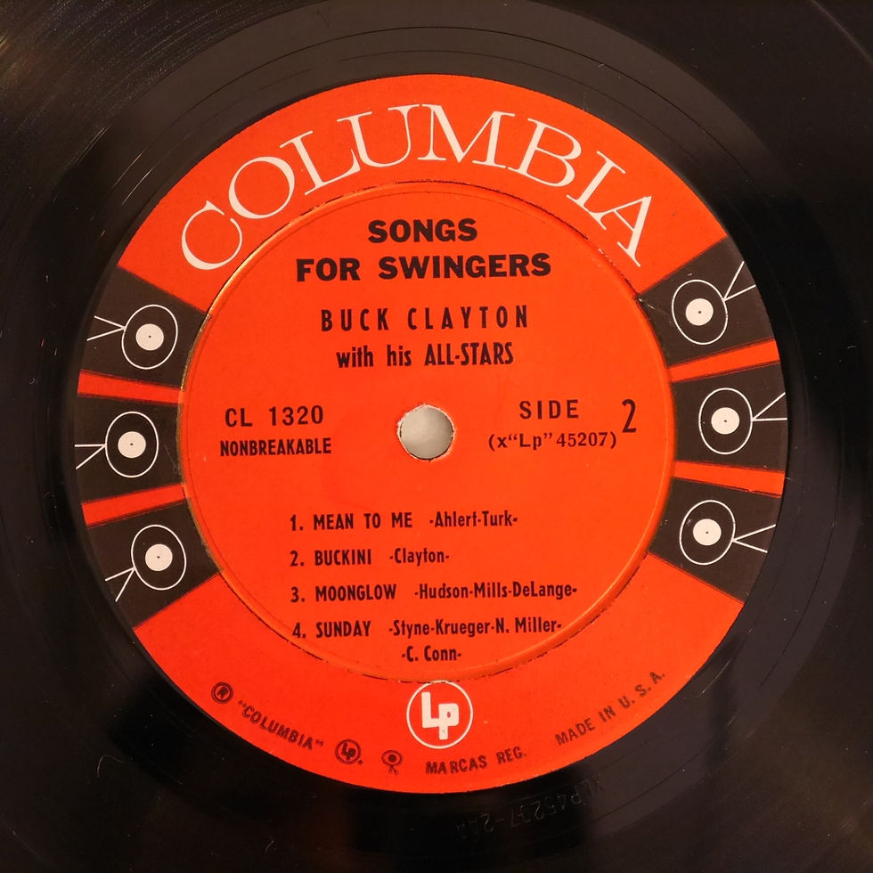 サムネイル： BUCK CLAYTON / SONG FOR SWINGERS (MONO 6EYE)