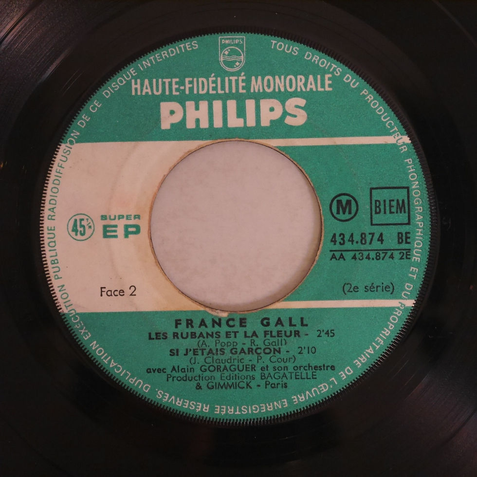 FRANCE GALL / N'ECOUTE PAS LES IDOLES