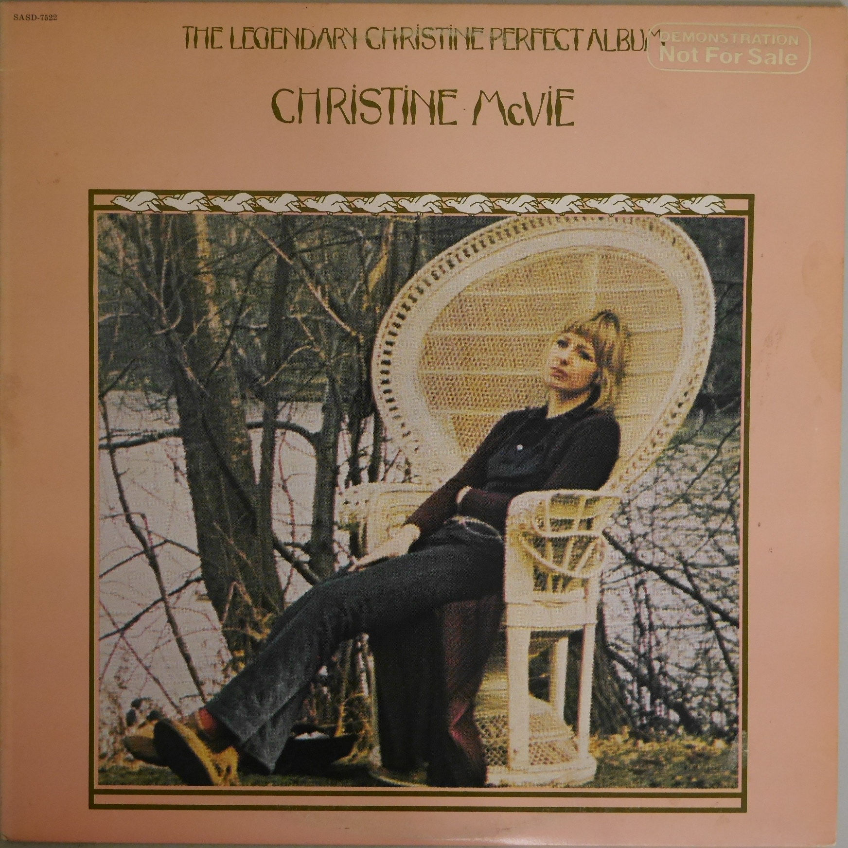 Christine McVie / The Legendary Christine Perfect Album(USプロモ)