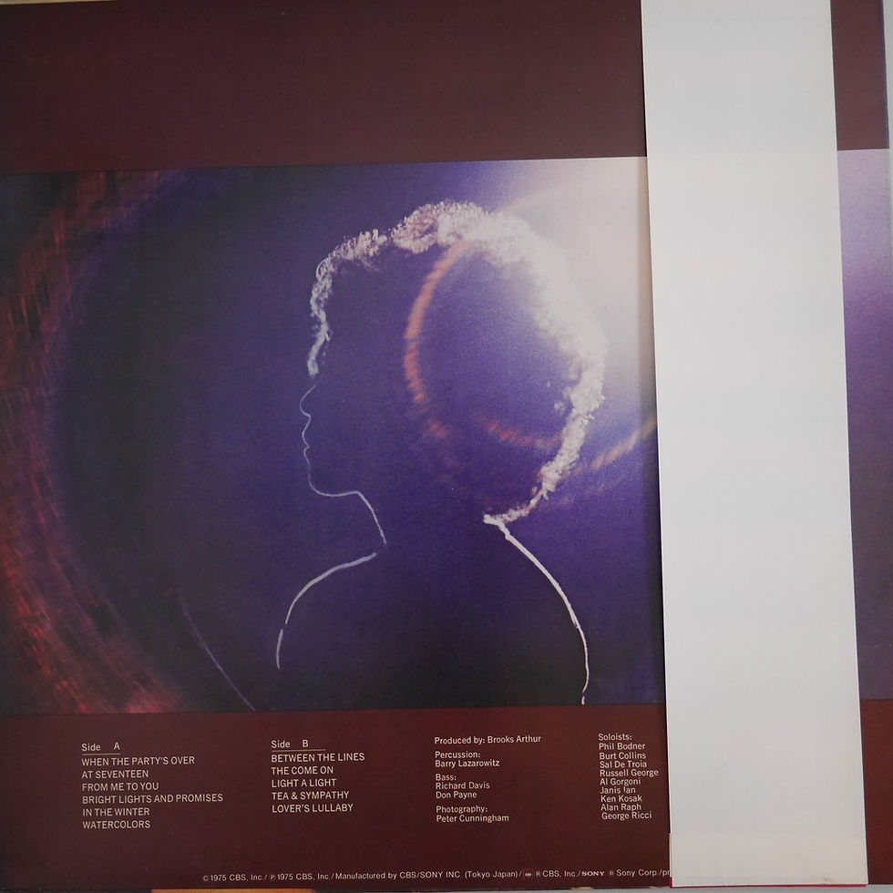 サムネイル： JANIS IAN /BETWEEN THE LINES