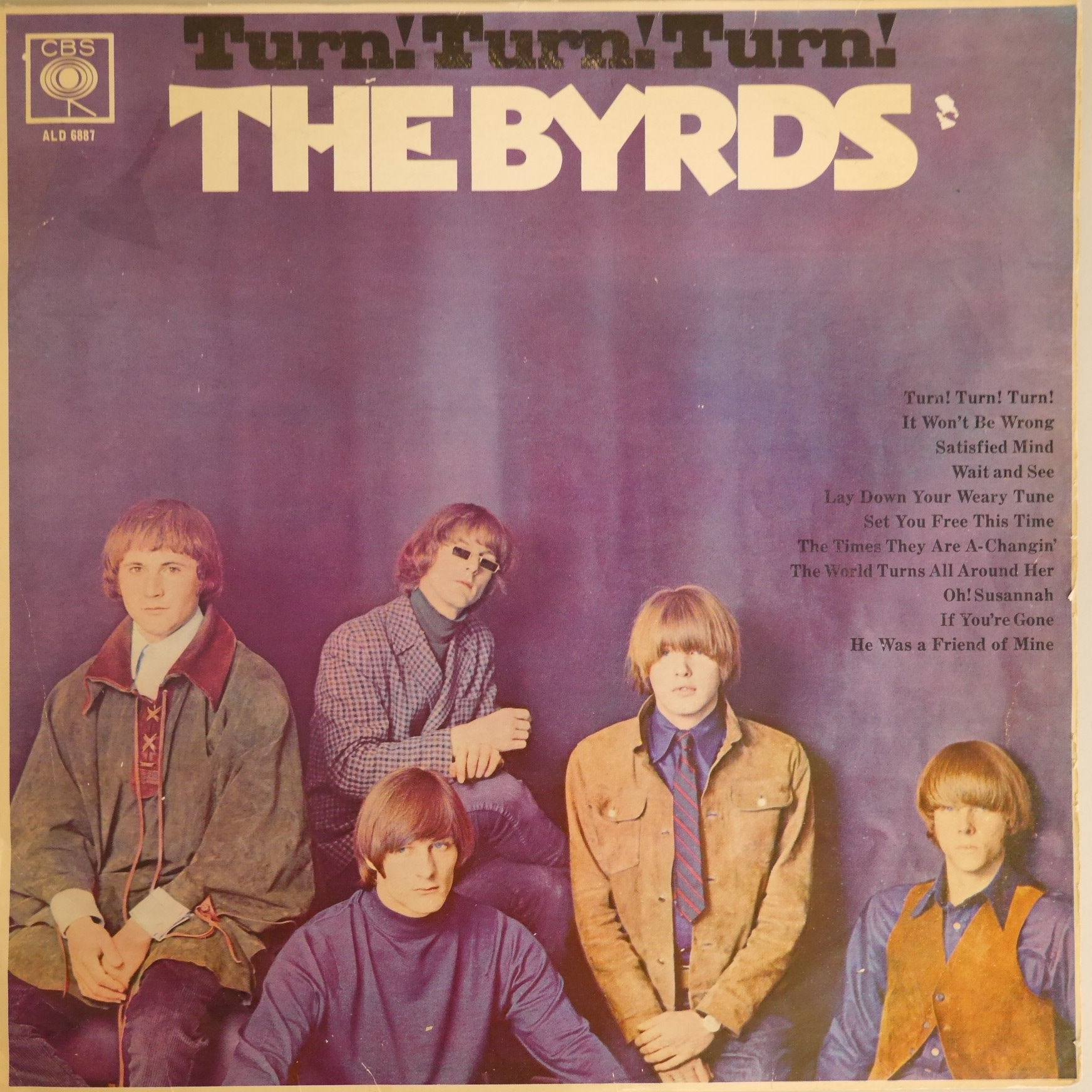 The Byrds / Turn! Turn! Turn! (重量盤,MONO)