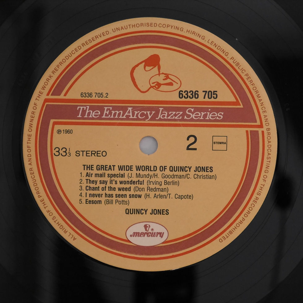 サムネイル： QUINCY JONES / THE GREAT WIDE WORLD OF QUINCY JONES