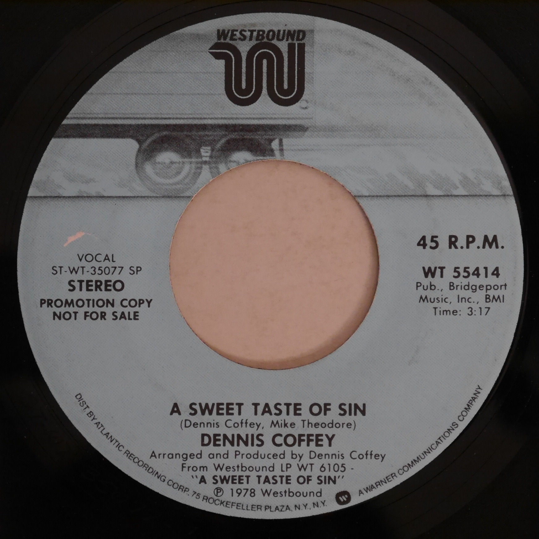 Dennis Coffey Band / Sweet Taste Of Sin（PROMO）