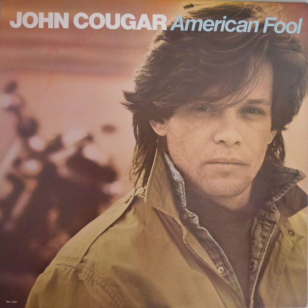JOHN COUGAR / AMERICAN FOOL（STERLING刻印）