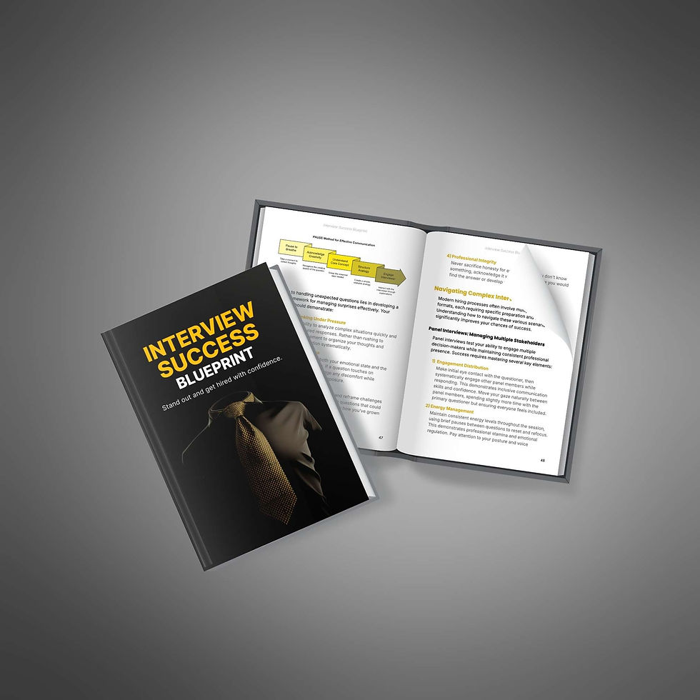 Thumbnail: The Interview Success Blueprint