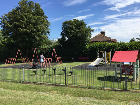 Ashbrook & Hampden Meadow playparks are open