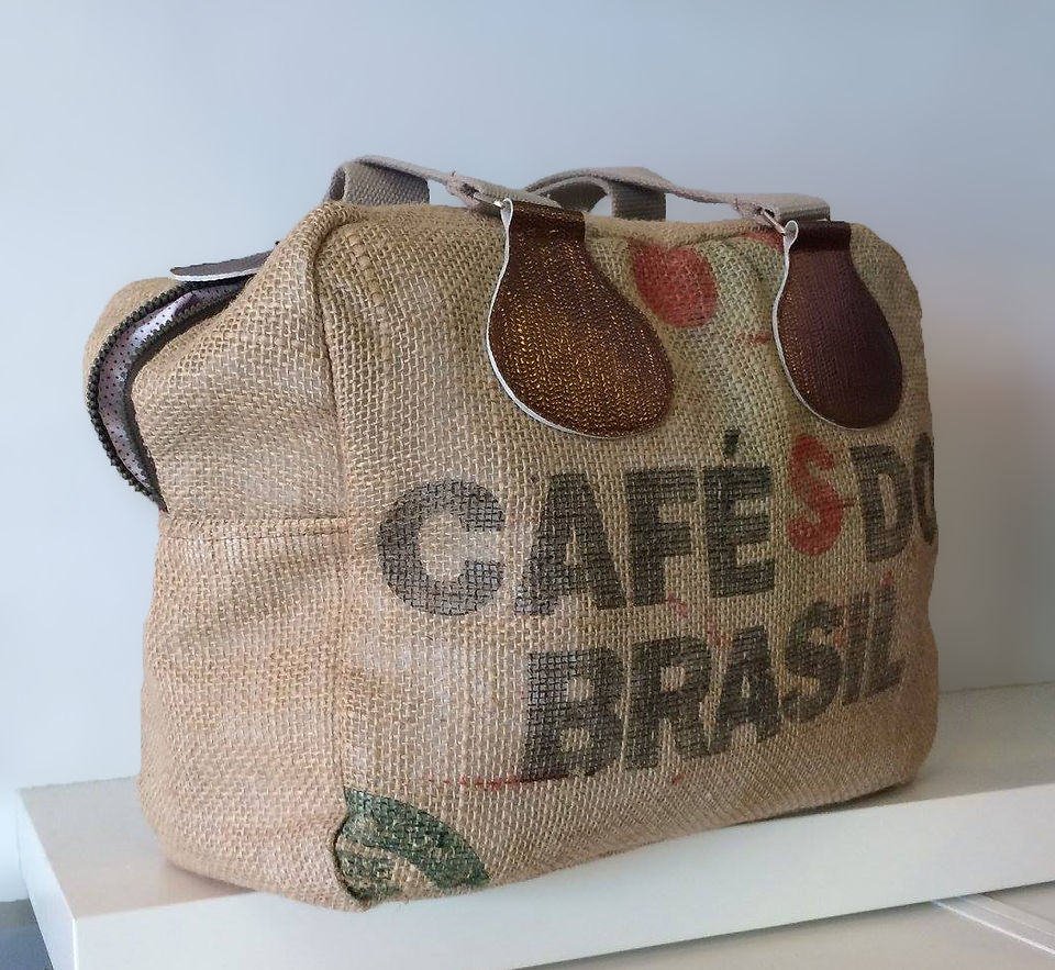 Le sac en toile de jute Zézé & Lili