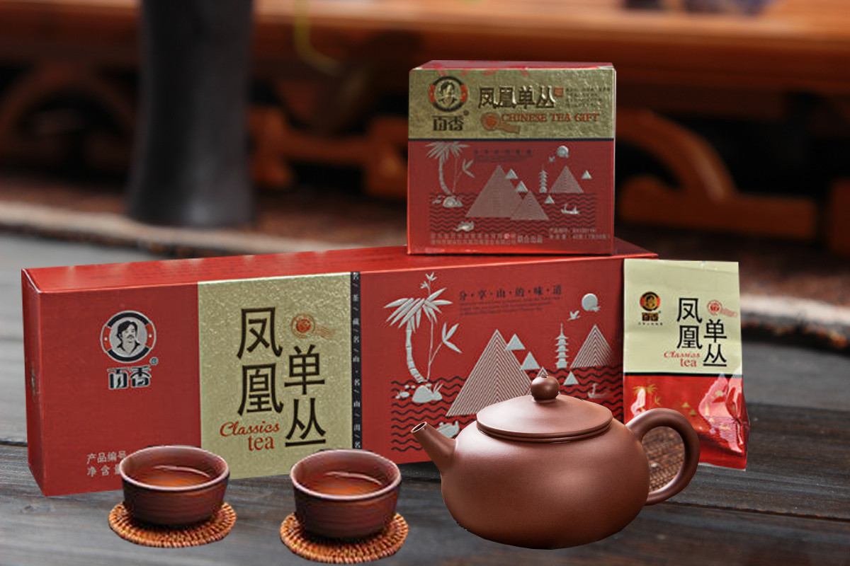 百香杏仁香单丛茶