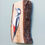 Thumbnail: right side view of woodpecker painting on reclaimed wood