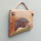 Thumbnail: Hand-painted hedgehog on reclaimed wood