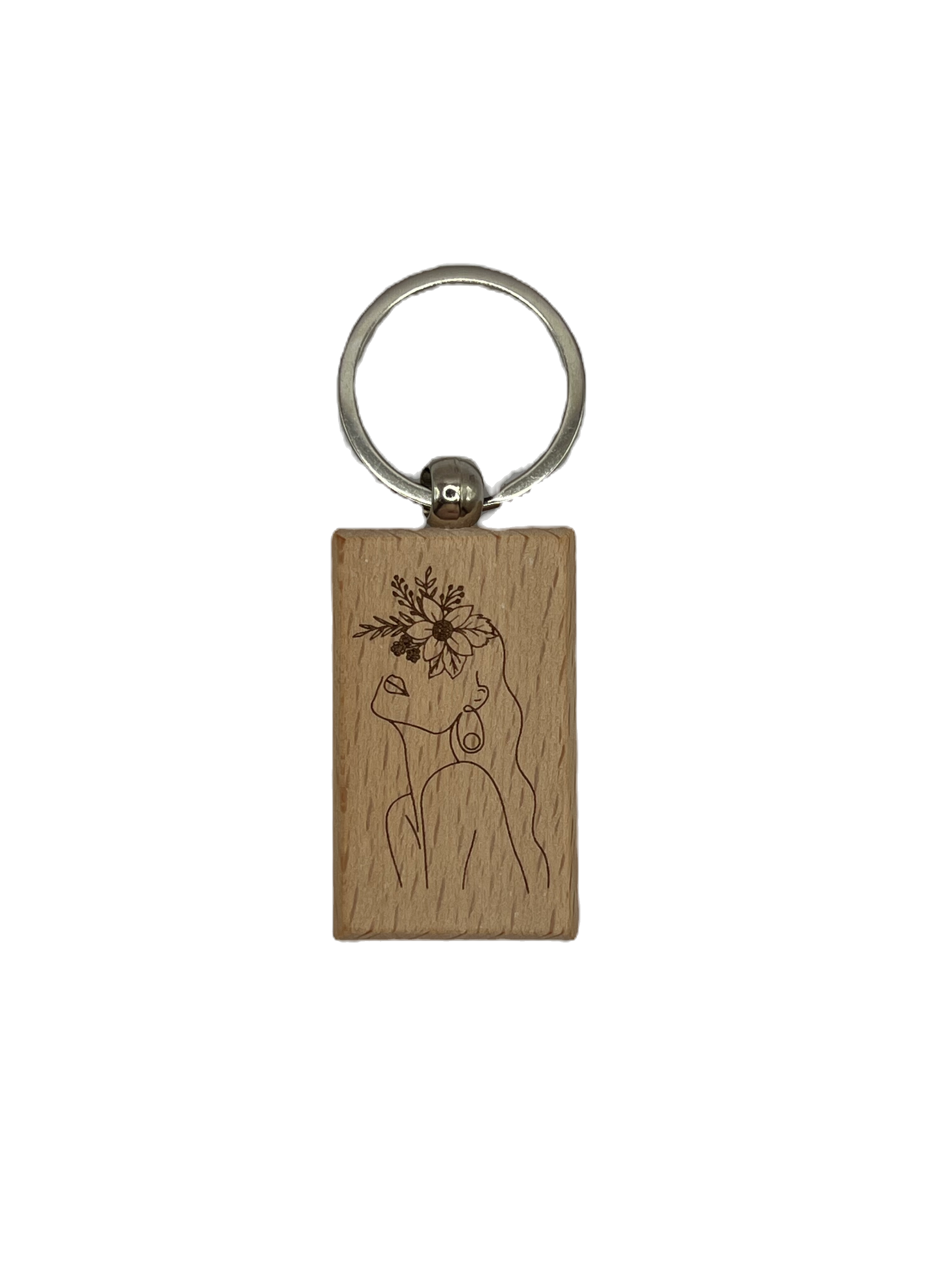 Customised Wood Keychain