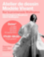 Jeudis culturels Morphoze - Atelier de dessin - Modèle vivant