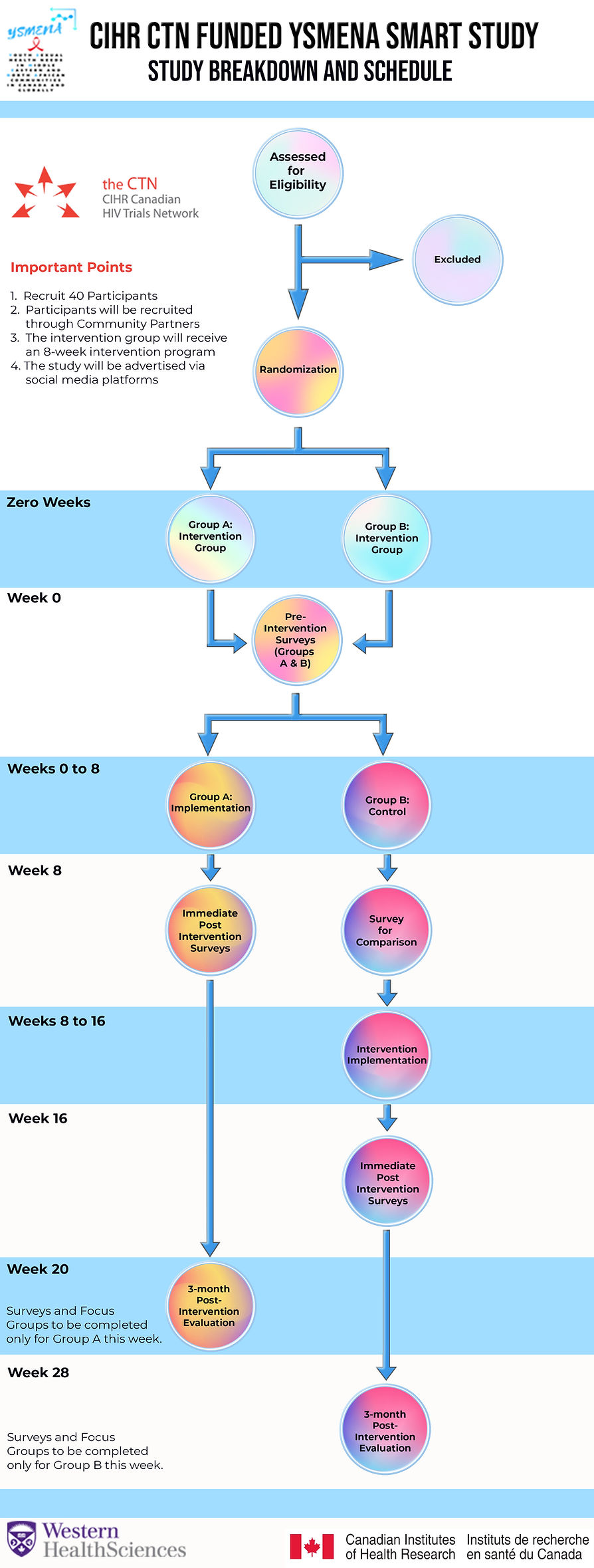 CIHR Study Breakdown