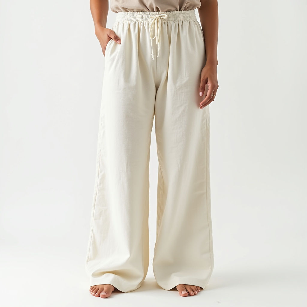 Linen Palazzo Bukser