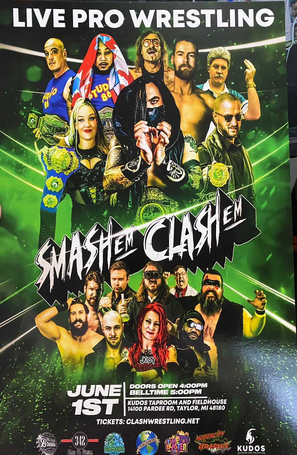 11x17 Poster - CLASH June 2025