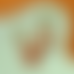 Taylor Swift orange The Life of a Showgirl keyring by Gee's Jewellery.