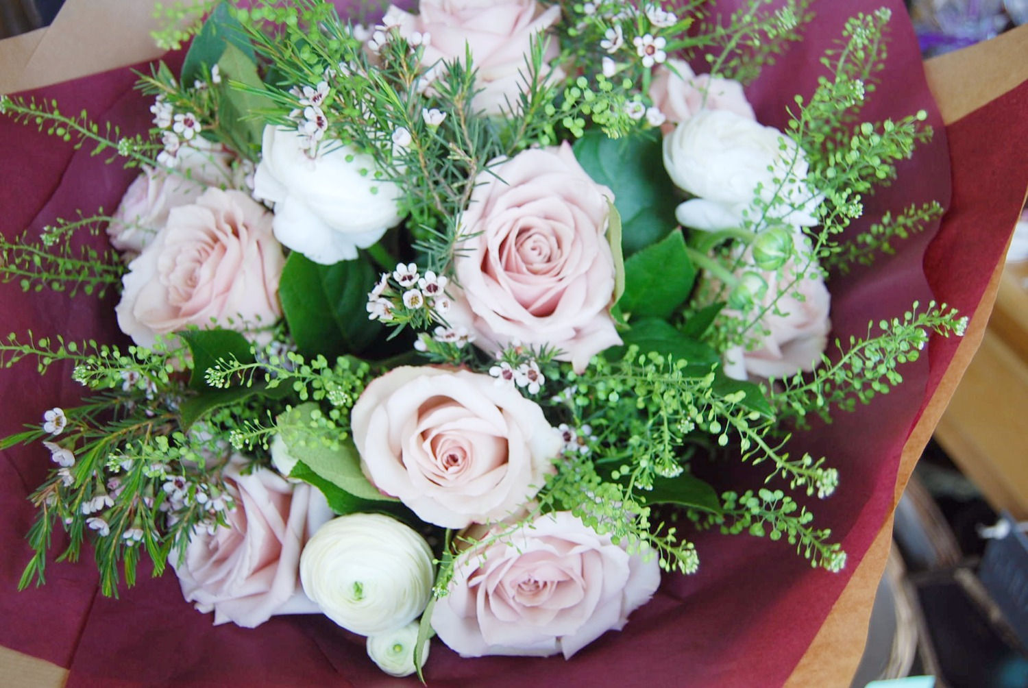 Blush Rose Bouquet