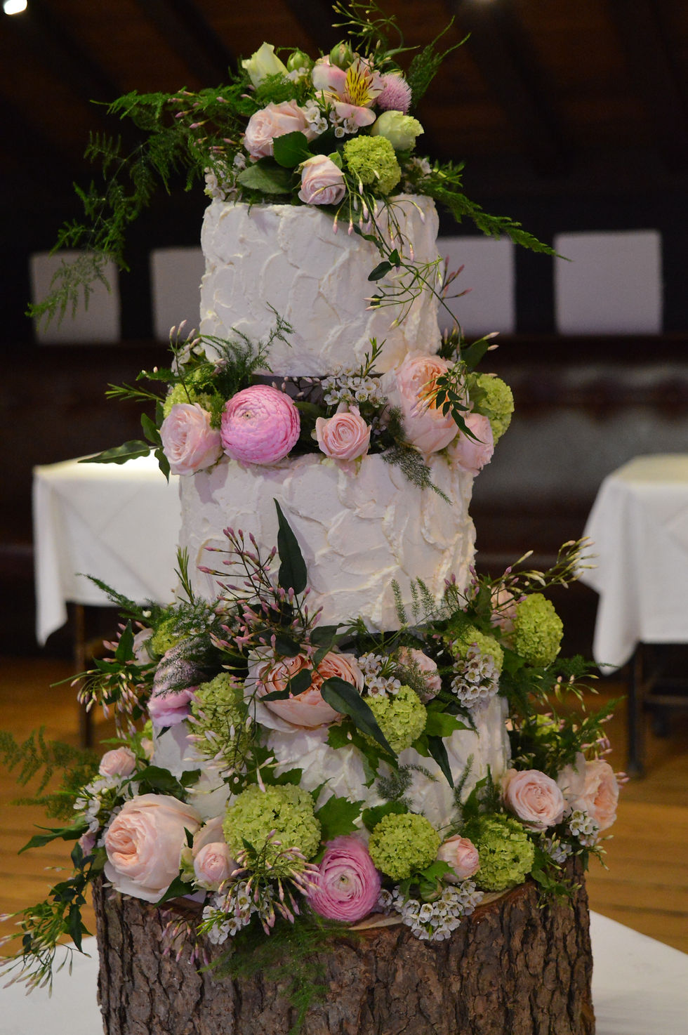 Pretty Pastels Cake Flowers