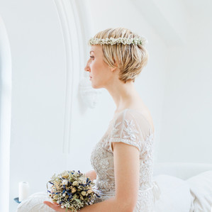 Vintage Dried Bridal Bouquet