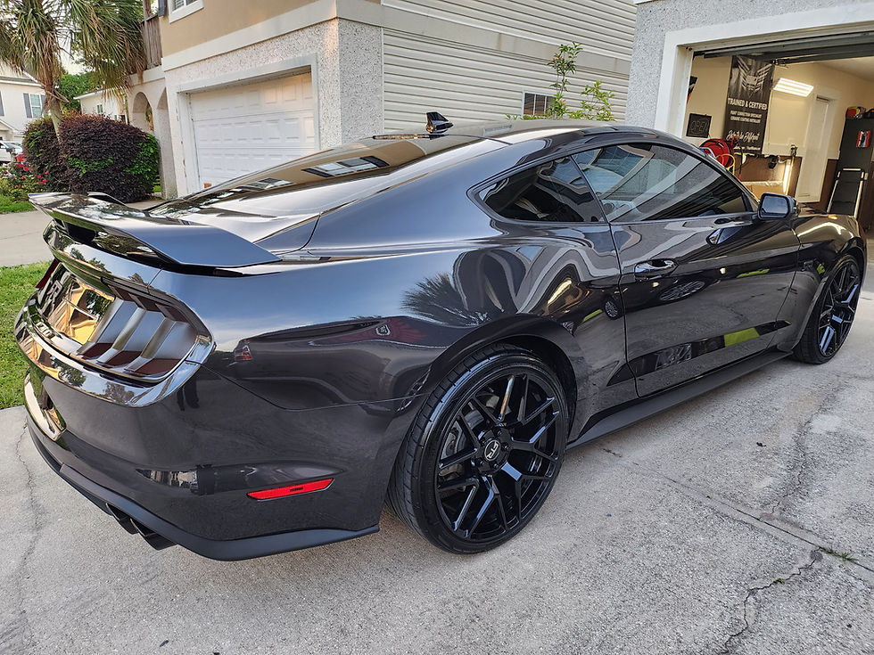 Dark Gray Mustang RTR
