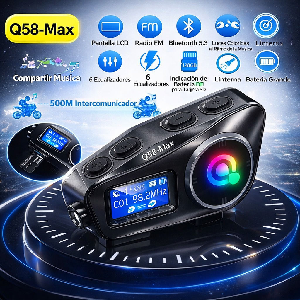 Intercomunicador Q58 MAX