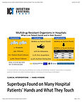 Superbugs Found on Many Hospital Patient