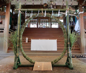 夏越大祓式を斎行致しました