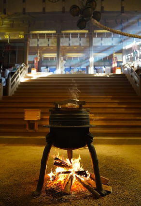 松囃神事を斎行致しました