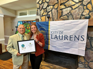 1st Quarter Community Champion Award Winner