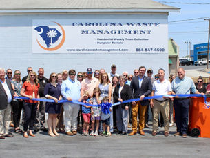Ribbon Cutting for Carolina Waste Management