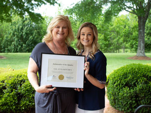 Ambassador of the 1st Quarter Award