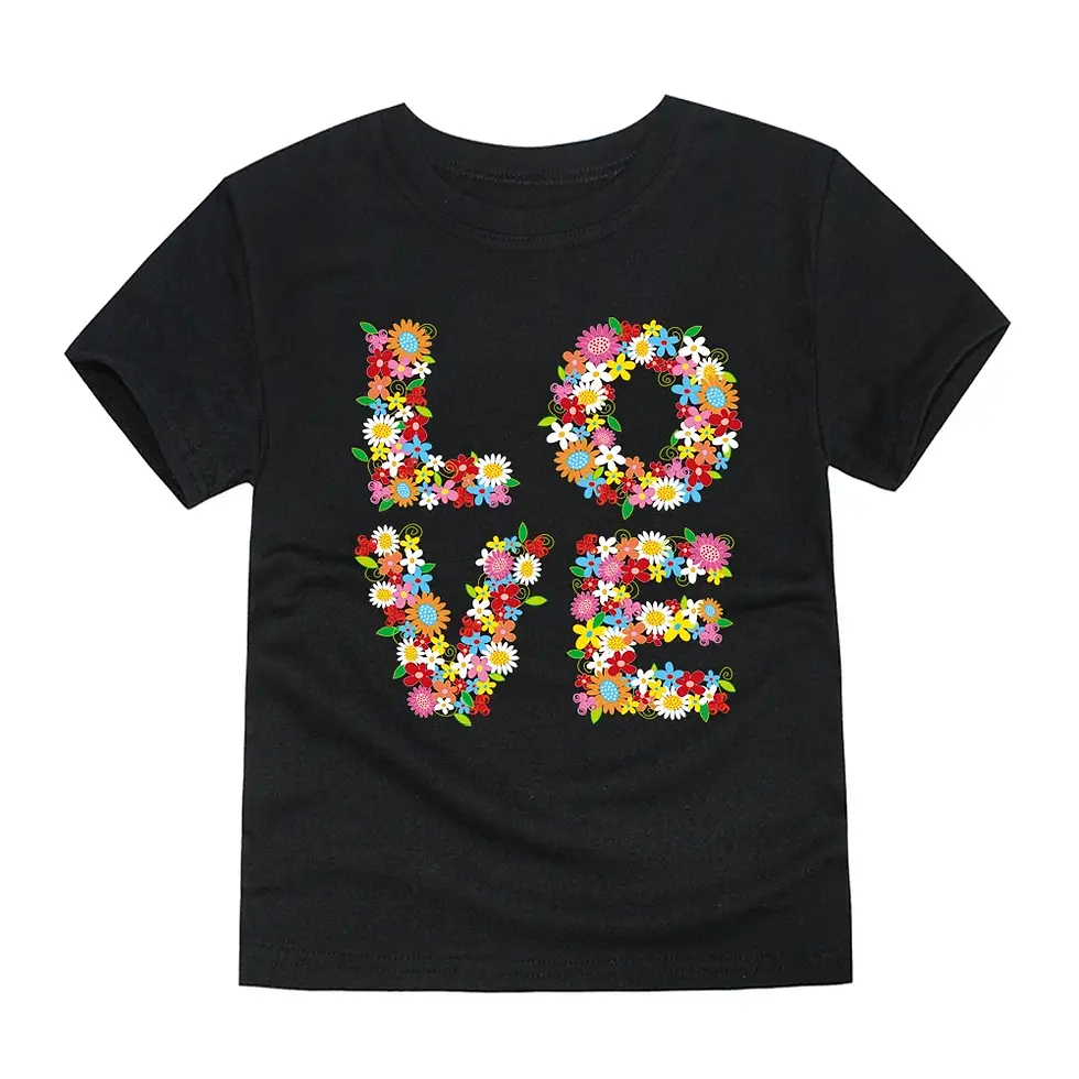 Thumbnail: 100% Cotton Toddler Girl T Shirt 2 to 3 4 5 6 7 8 9 10 11 12 13 14 Years Pink