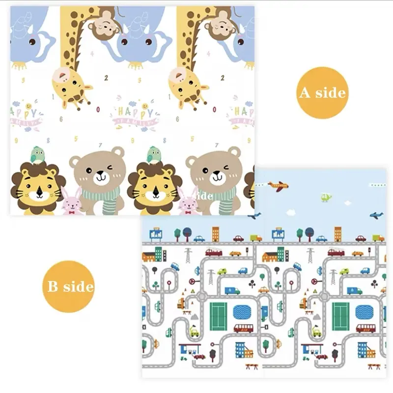 Thumbnail: Non-Toxic Baby Activities Baby Crawling Play Mats Thicken EPE Baby Activity Gym