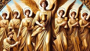 13. Les sept coupes sont pleines dans l'Apocalypse de saint Jean.