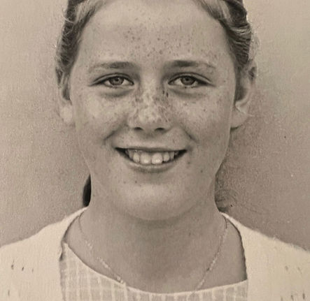 Carole Trew's picture as a young girl featured in 'The Hate Game' memoir