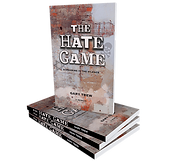 A pile of Gary Trew's Hate Game memoir books