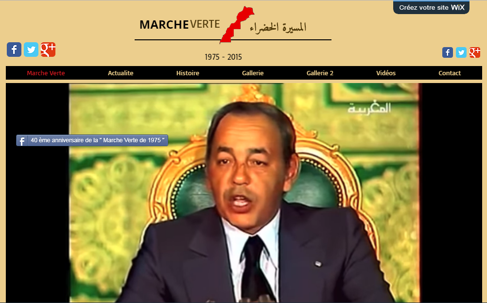 Marche Verte 1975 Sahara Marocain Marche Verte Numérique