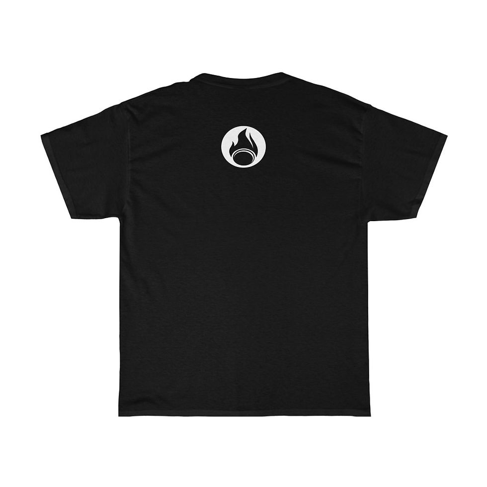 Thumbnail: HE ROLLED THE SEA AWAY Unisex Heavy Cotton Tee