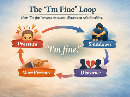 Why Men Shut Down in Relationships, And Why “I’m Fine” Slowly Kills Intimacy