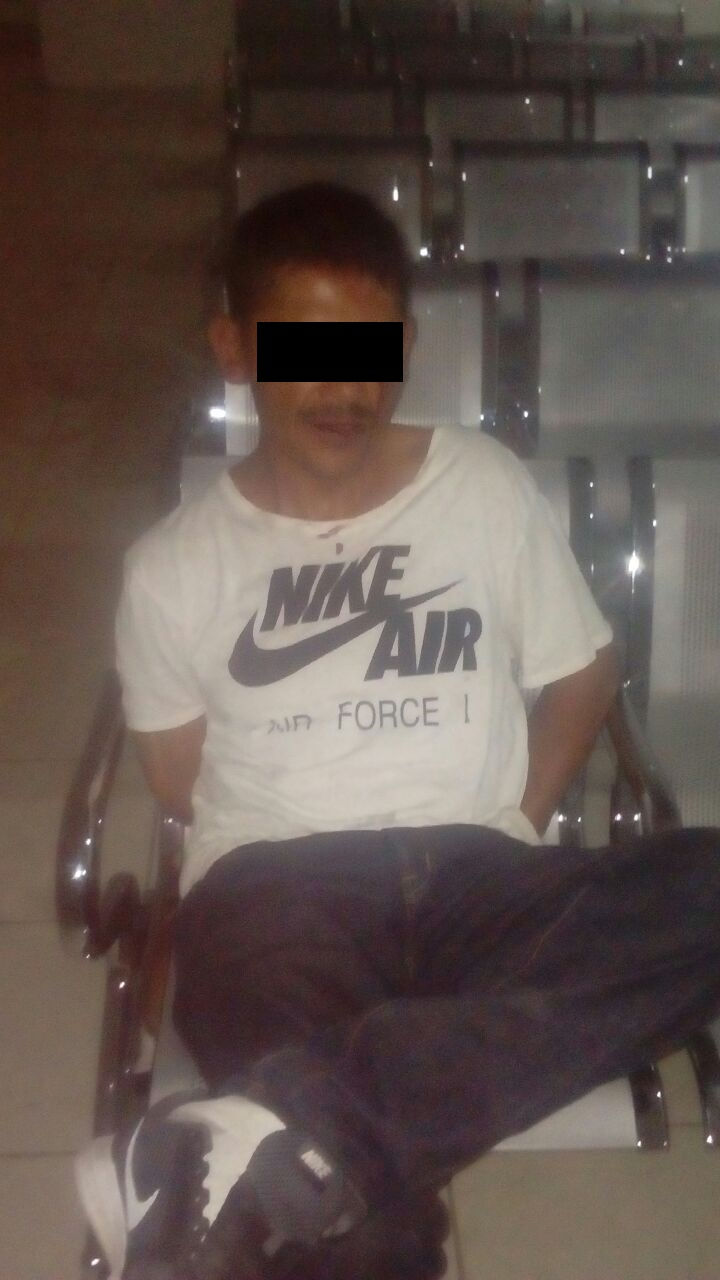 JOSE LUIS, TENÍA UNA ORDEN DE APREHENSIÓN VIGENTE EN SAN PANCHO.