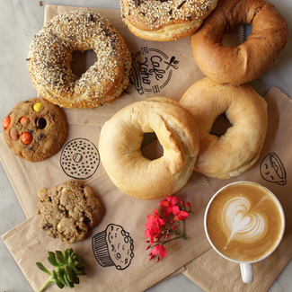 logo and branding design illustrations for cafe xoho tel aviv by sasa elebea