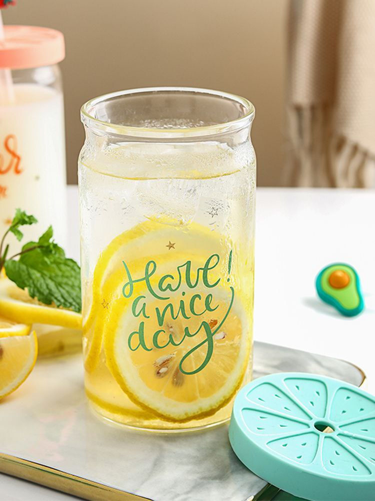 Thumbnail: Pyrex Juice Bottle Enjoy Glass